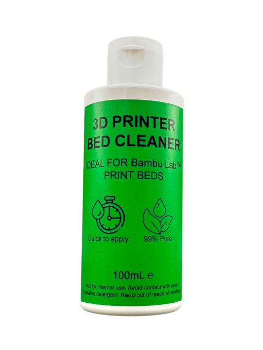 3D Printer Bed Cleaner - Perfect for Creality, Bambu Lab and Prusa 3D Printers