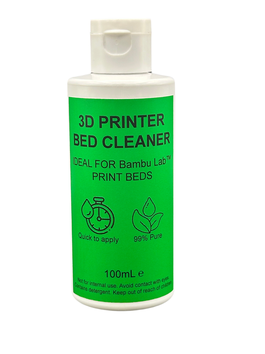 3D Printer Bed Cleaner - Perfect for Creality, Bambu Lab and Prusa 3D Printers